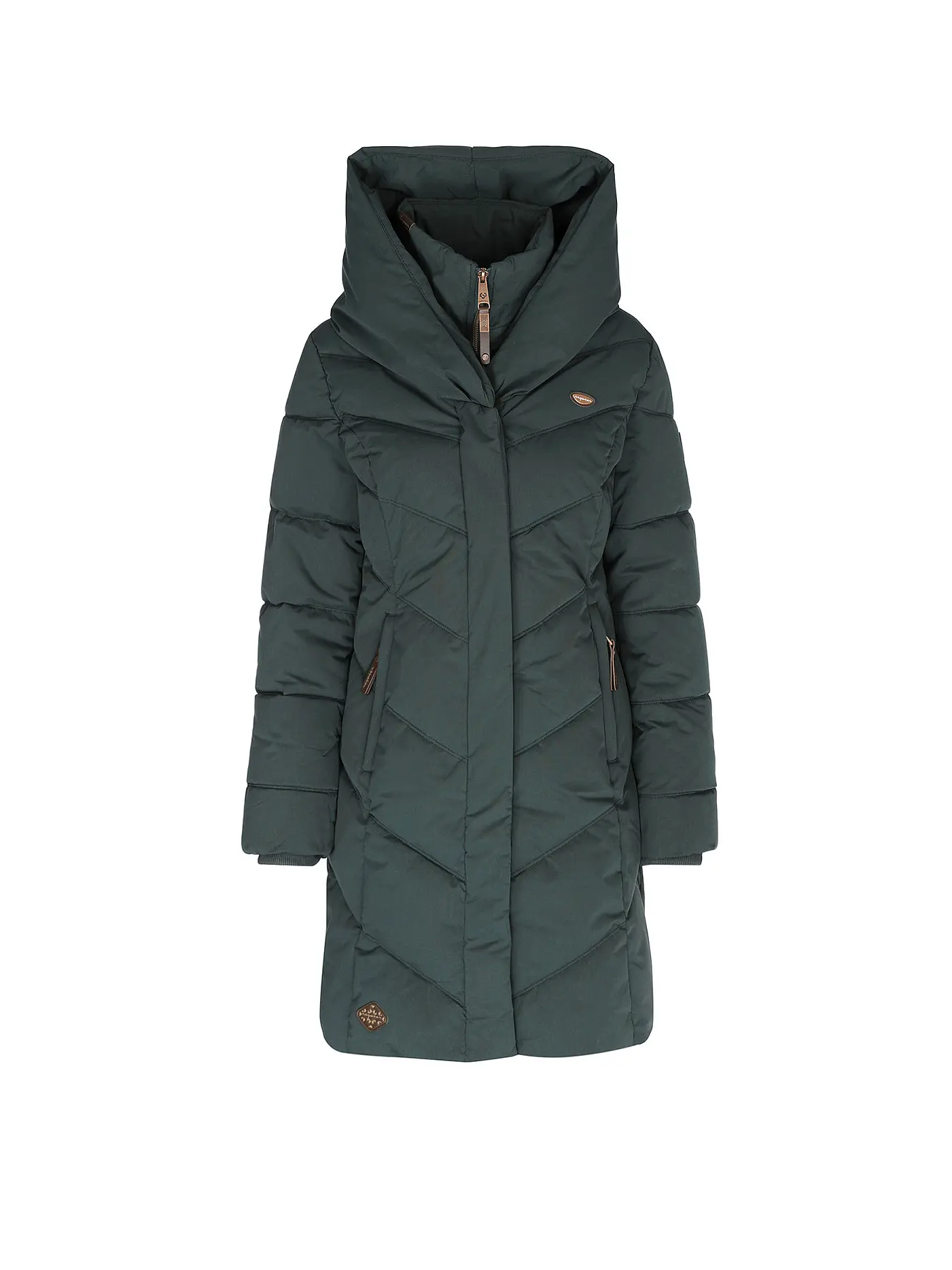 RAGWEAR | Steppmantel NATALKA | dunkelgrün